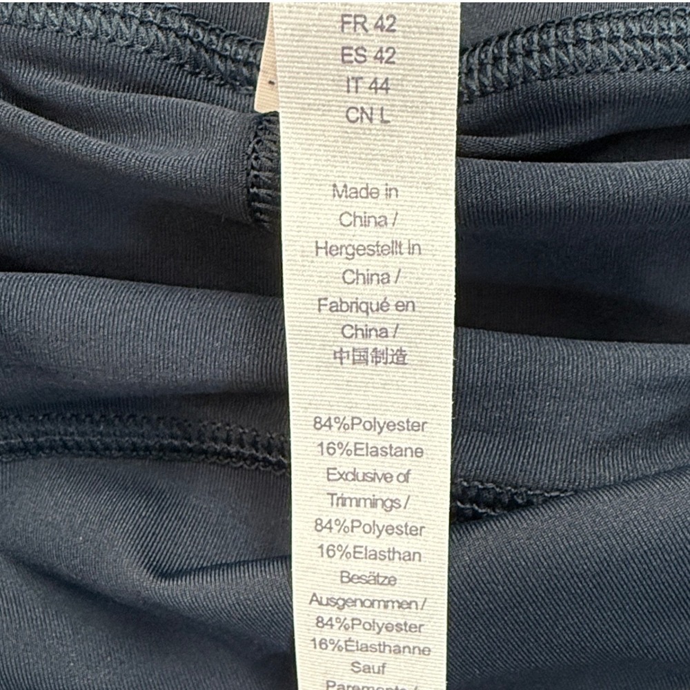 CRZ YOGA Women's UPF 50+ Sports Skirt True Navy Pleated Tennis Skort Size M 8/10 - Picture 6 of 11